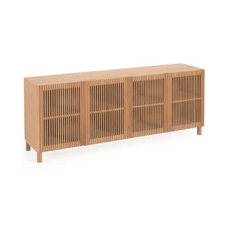 Niska komoda u dekoru hrasta u prirodnoj boji 180x72 cm Beyla – Kave Home