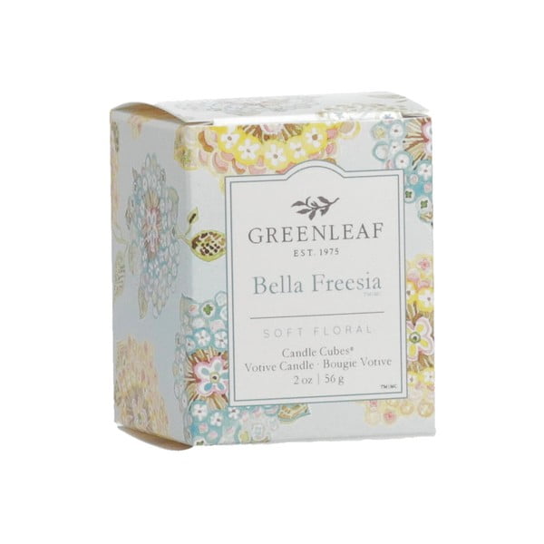 Mirisna svijeća od sojinog voska vrijeme gorenja 15 h Bella Freesia – Greenleaf