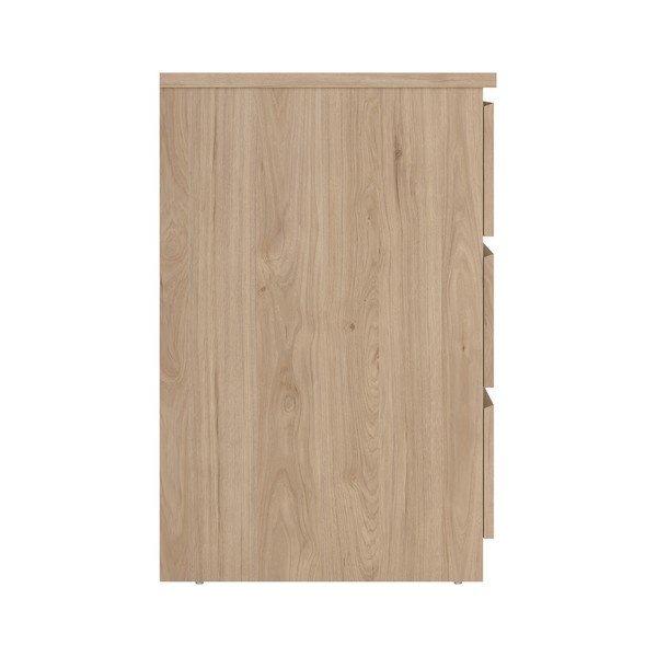 Komoda u dekoru hrasta u prirodnoj boji 77x76x50 cm Naia – Tvilum-image-4