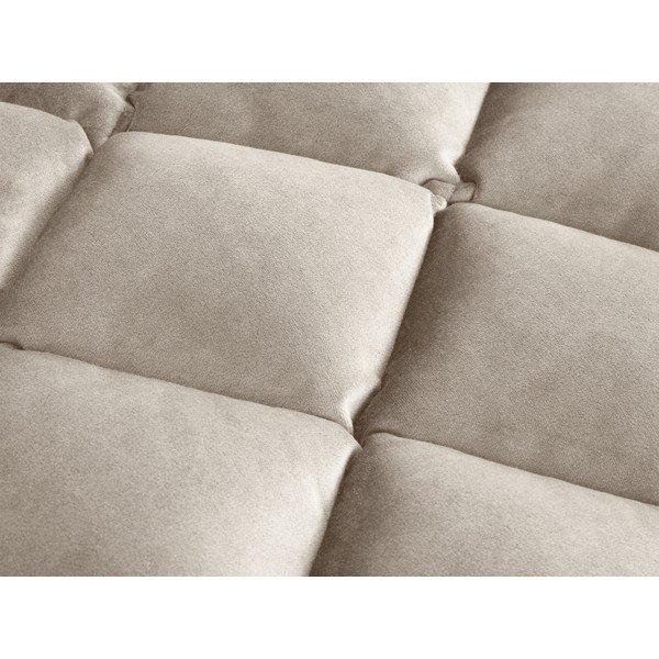 Bijeli/krem baršunast tabure Flandrin – Interieurs 86-image-1