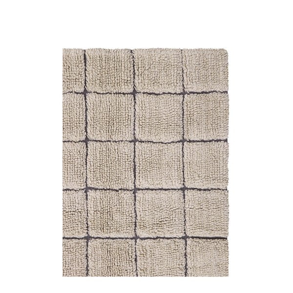 Bež ručno rađena vunena staza 80x230 cm Mosaic Sandstone – Lorena Canals-image-4