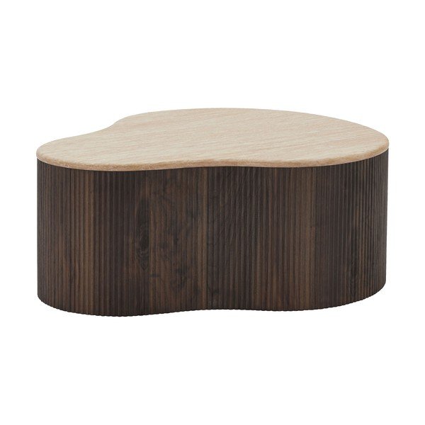 Tamno smeđi stolić za kavu 75x84 cm Cadiz – House Nordic