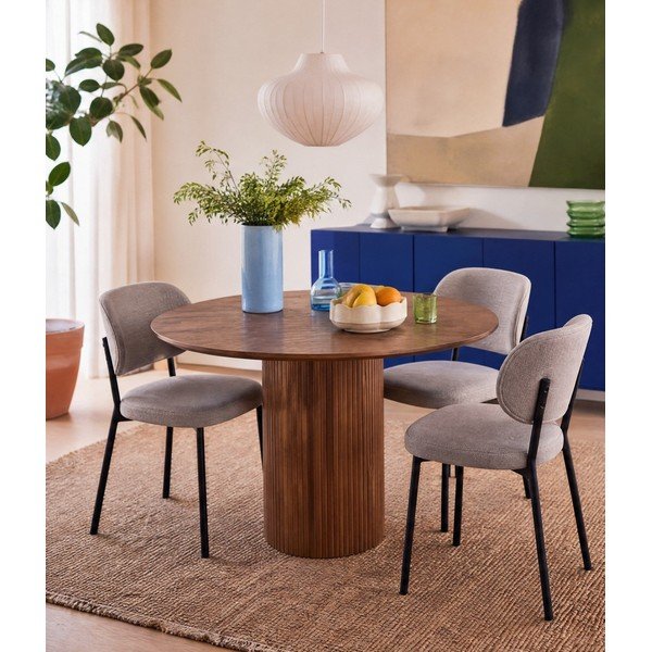 Bež blagovaonska stolica Fowler – Unique Furniture-image-1