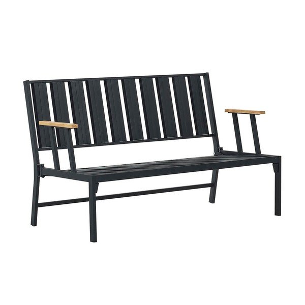Plava metalna vrtna sofa Lotus – Floriane Garden-image-2