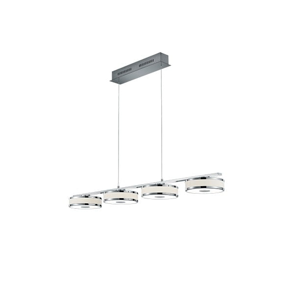 LED visilica Trio Agento u srebrnoj boji, dužine 1,15 m