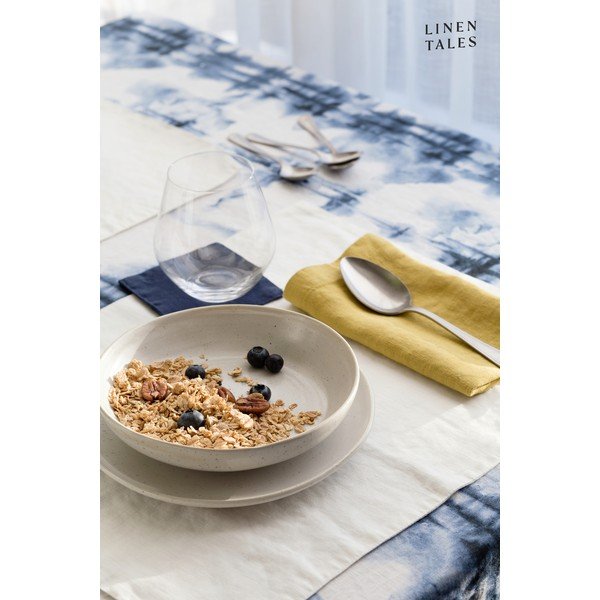 Bijela lanena prostirka Linen Tales, 35 x 45 cm-image-1