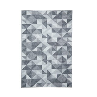 Sivi periv tepih 122x170 cm Coral Grey – Think Rugs