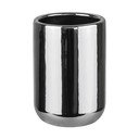 Keramička čaša za četkice za zube u srebrnoj boji Lotus – Mette Ditmer Denmark