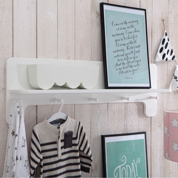 Bijeli zidna polica Pinio Moon-image-2