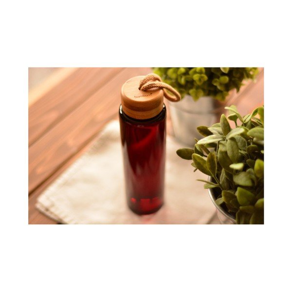 Staklena boca s poklopcem od bambusa Bambum Diem, 500 ml-image-1