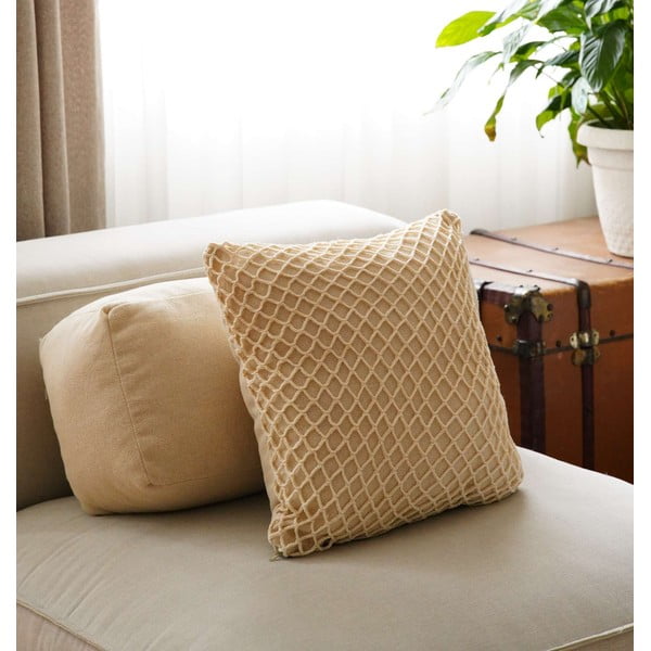 Pamučna ukrasna jastučnica 43x43 cm Net – Mioli Decor-image-3