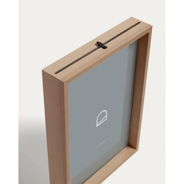Stojeći okvir u prirodnoj boji 22,5x31,5 cm Flavina – Kave Home-image-2