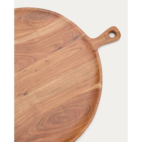 Drvena daska za rezanje za serviranje ø 50 cm Eitene – Kave Home-image-3