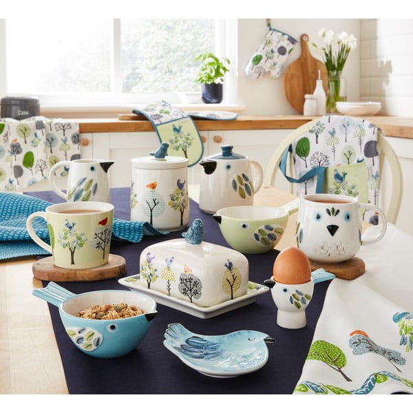 Pamučna kuhinjska krpa 3 kom 45x65 cm Forest Birds – Cooksmart ®-image-2