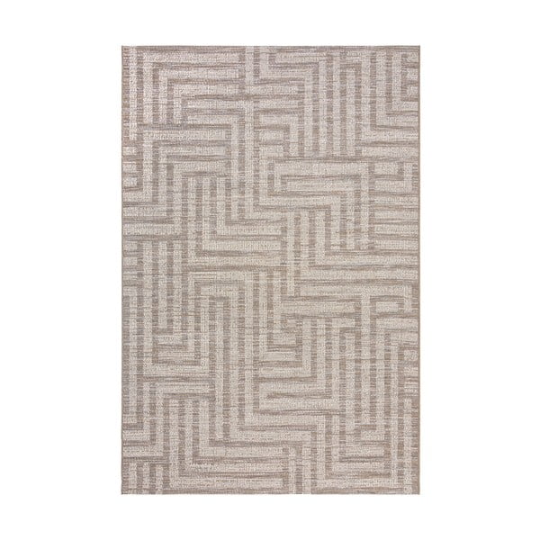 Sivo-bež vanjski tepih 230x160 cm Salerno - Flair Rugs
