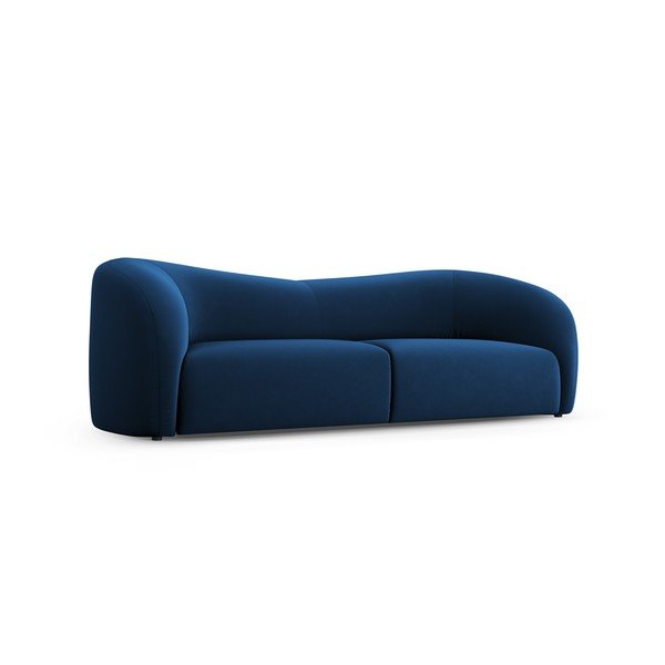 Plava baršunasta sofa 237 cm Santi – Interieurs 86-image-2