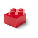Crvena plastična dječja kutija za pohranu 25x25x18 cm – LEGO®