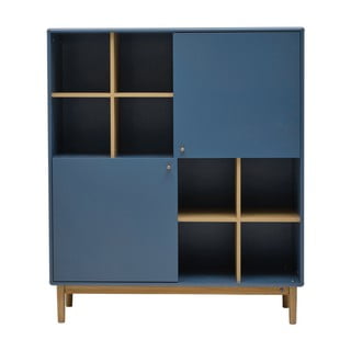 Plava polica za knjige 118x138 cm Color Living - Tom Tailor for Tenzo
