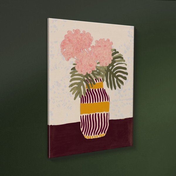 Slika 60x80 cm Striped Vase – Styler-image-2