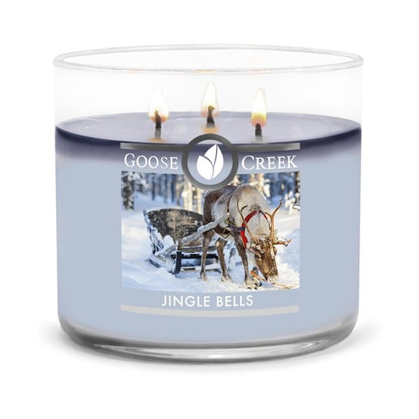 Mirisna svijeća u staklenoj posudi Goose Creek Jingle Bells, 35 sati gorenja