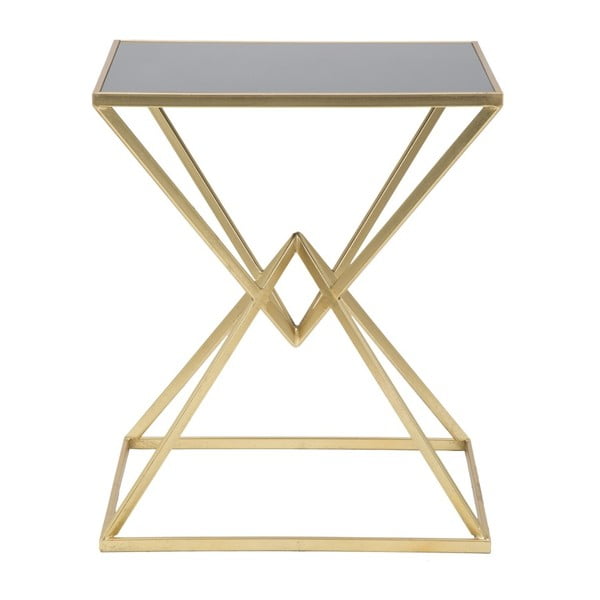 Pomoćni stol sa staklenom pločom stola 46x57 cm Piramid – Mauro Ferretti