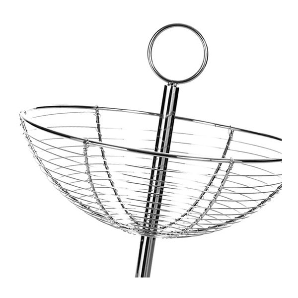 Dvokatni metalni stalak Casa Selección Baker, visine 41 cm-image-2