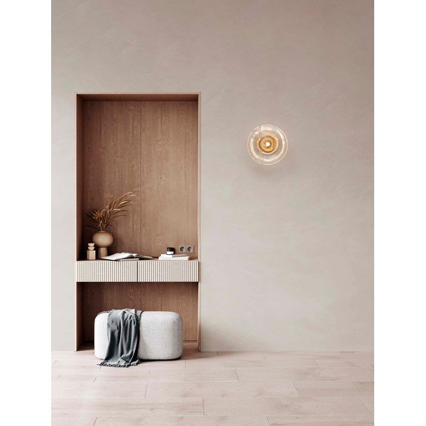 Mjedena metalna zidna lampa King – Nova Luce-image-1