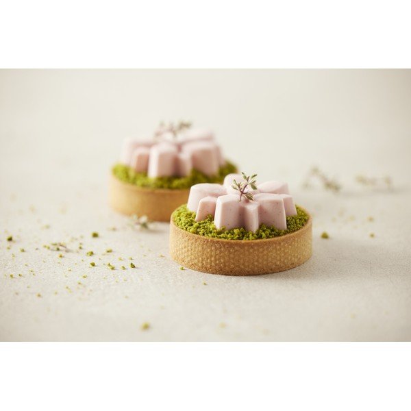 Silikonski kalupi za pečenje u setu 6 kom za muffine ø 7 cm Flower – Blomsterbergs-image-1