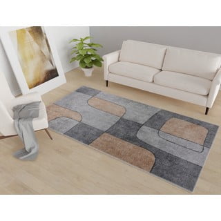 Sivi perivi tepih 80x150 cm – Vitaus