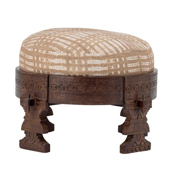 Bež/tamno smeđi tabure Paloma – Bloomingville-image-4