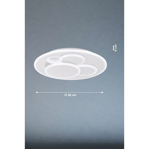 Bijela LED stropna svjetiljka s mogućnosti zatamnjivanja Dots – Fischer & Honsel-image-2