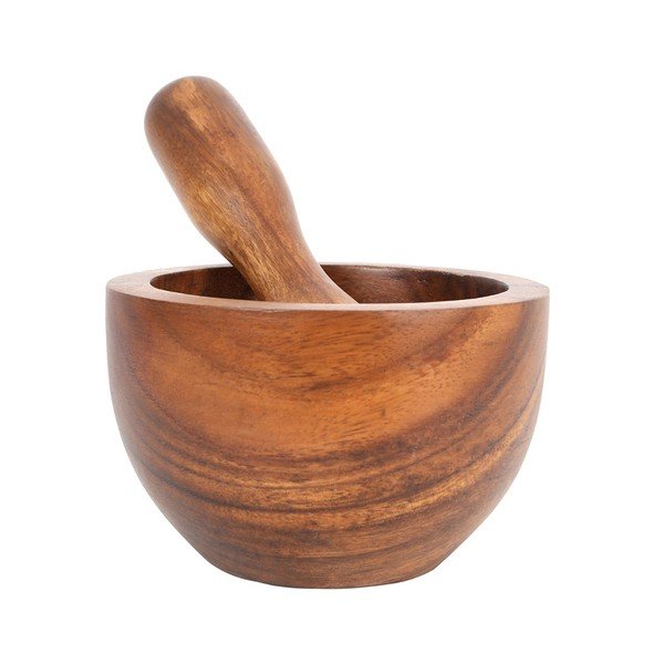 Avan s tučkom izrađen od bagremova drveta Premier Housewares Socorro-image-1