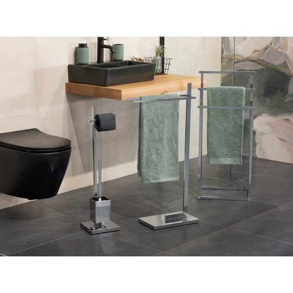 Stalak za toaletni papir s WC četkom Wenko Quadro-image-3
