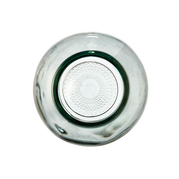 Bitz Kusintha zelena staklena vaza, ø 17,5 cm-image-1