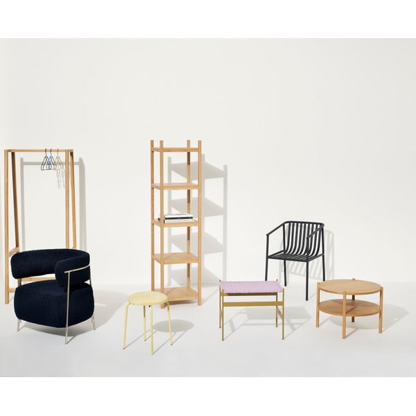 Okrugli stolić u dekoru hrasta ø 60 cm Acorn - Hübsch-image-2