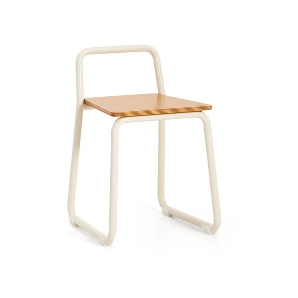 Bež metalna dječja stolica Tinn – Kave Home