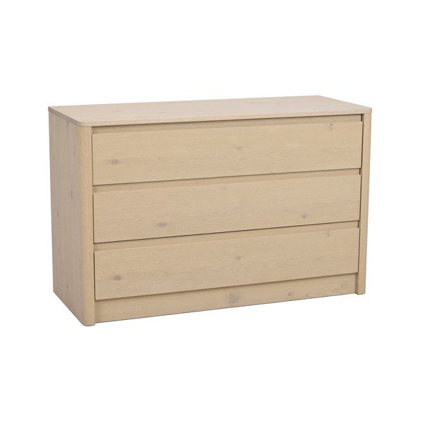 Komoda u dekoru hrasta u svijetloj prirodnoj boji 110x70x45 cm Melstone – Rowico