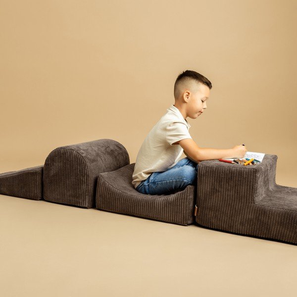 Kaki zeleni set mekanih igrački od pjene od samta 250x45x30 cm Montessori – Meowbaby-image-4