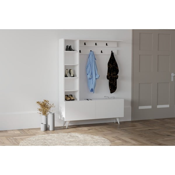 Bijeli set za hodnik Bahar - Kalune Design-image-2