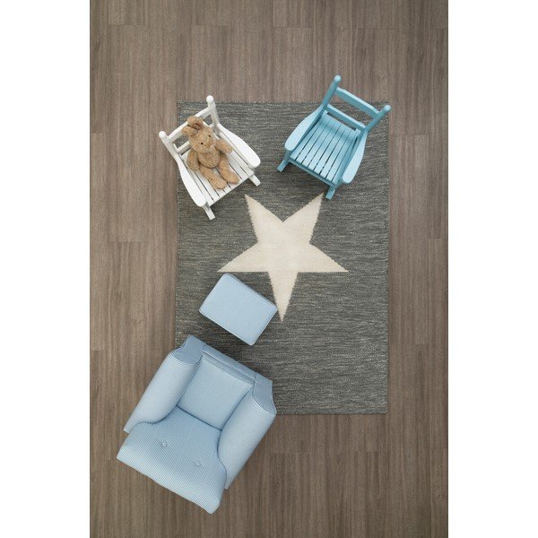 Plava dječja stolica od masivne topole – Premier Housewares-image-4