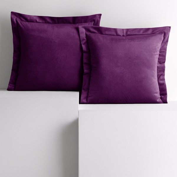 Set od 2 tamno ljubičaste AmeliaHome Side navlake za jastuke, 45 x 45 cm-image-4