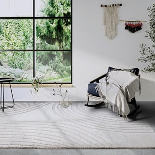 Krem tepih 200x280 cm Pigment Cream White – Elle Decoration