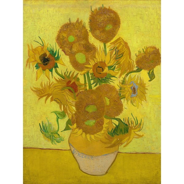 Slika reprodukcija 50x70 cm Sunflowers, Vincent van Gogh – Fedkolor