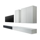 Crno-bijeli set TV stol i 2 komode Edge by Hammel - Hammel Furniture