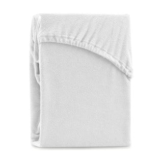 Bijela plahta s gumom od frotira 140x200 cm Ruby – Restilo