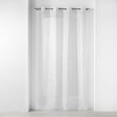 Bijela/u srebrnoj boji prozirna zavjesa od voila 140x240 cm Floressia – douceur d'intérieur