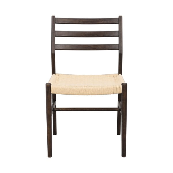 Blagovaonske stolice u setu 2 kom u prirodnoj boji/tamno smeđe Harlan – Rowico-image-2