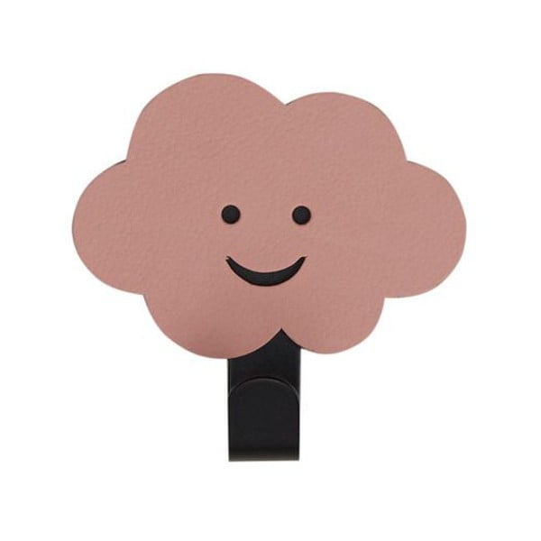 Ružičasta željezna kuka s postavljanjem bez bušenja Cloud Nupo – LIND DNA