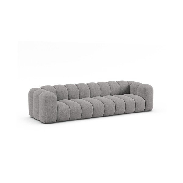 Siva sofa od šenila 290 cm Lupine – Micadoni -image-1