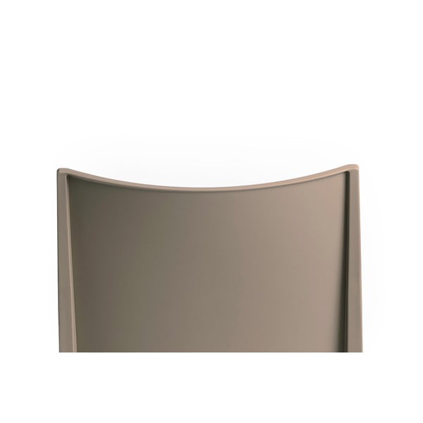 Svjetlo smeđa plastična vrtna stolica Mosk – Rojaplast-image-4